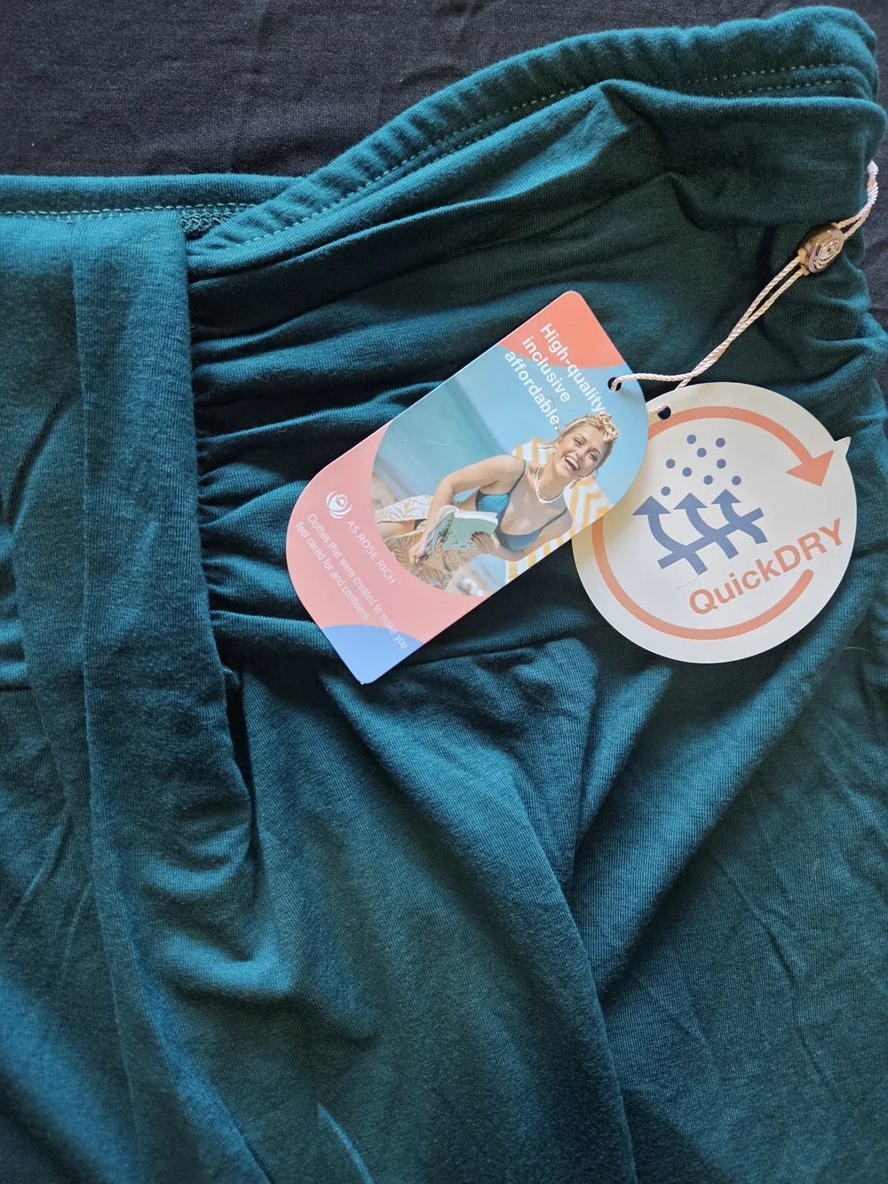 Women’s Teal A-Line Skirt - QuickDry